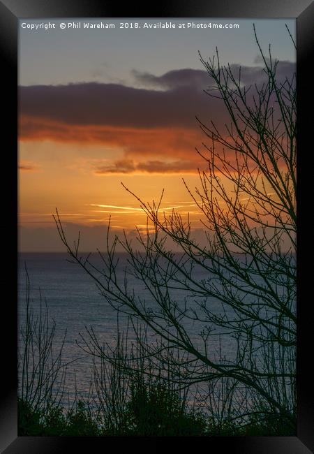 Torbay Sunrise Framed Print by Phil Wareham