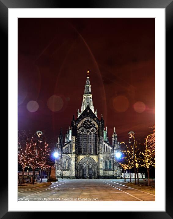 Glasgow Cathedral Framed Mounted Print by Jack Byers