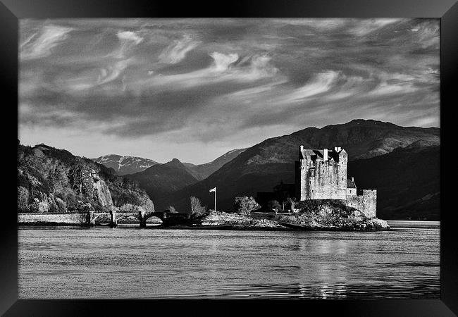 Eileen Donan Castle Framed Print by Jack Byers