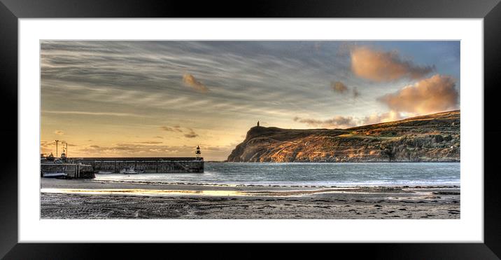 Port Erin Bay Framed Mounted Print by Julie  Chambers
