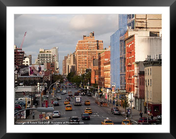 New York, New York 2009 Framed Mounted Print by Rotem Sadi