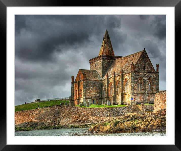 St Monans Church, Fife, Scotland Framed Mounted Print by Donald Parsons