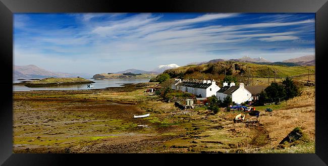Port Ramsay on Lismore, Argyll, Scotland Framed Print by Donald Parsons