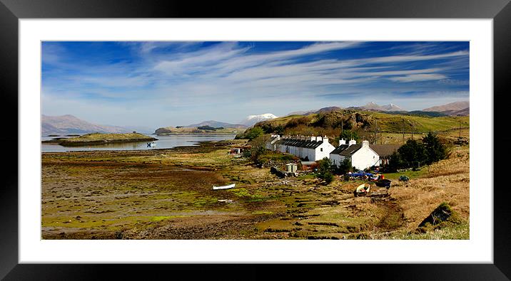 Port Ramsay on Lismore, Argyll, Scotland Framed Mounted Print by Donald Parsons