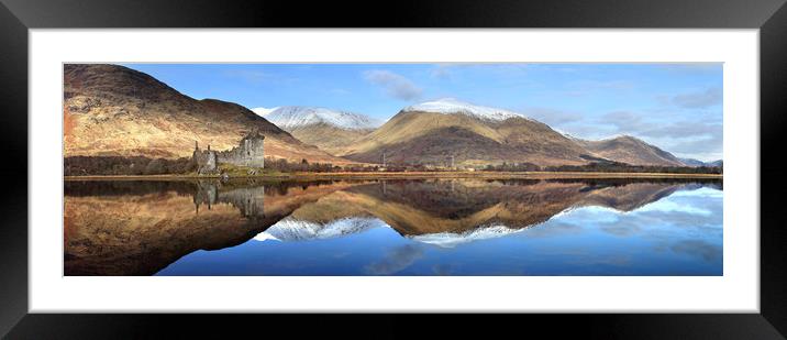 Kilchurn Castle, Loch Awe, Argyll, Scotland. Framed Mounted Print by Donald Parsons