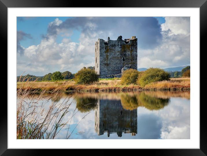 Threave Castle, Dumfries and Galloway, Scotland Framed Mounted Print by Donald Parsons