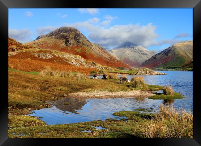 Wast Water, Cumbria Framed Print by Donald Parsons