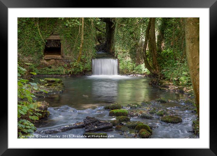 Lower Forge Framed Mounted Print by David Tinsley