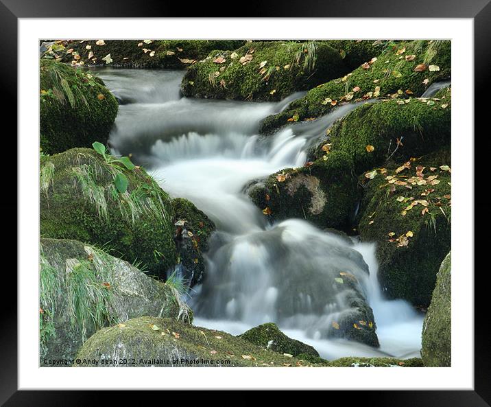 Autumn on Dartmoor Framed Mounted Print by Andy dean