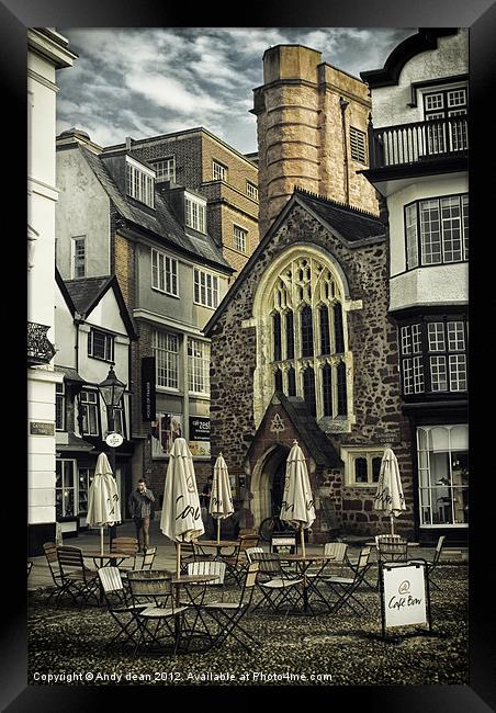Time for tea Framed Print by Andy dean