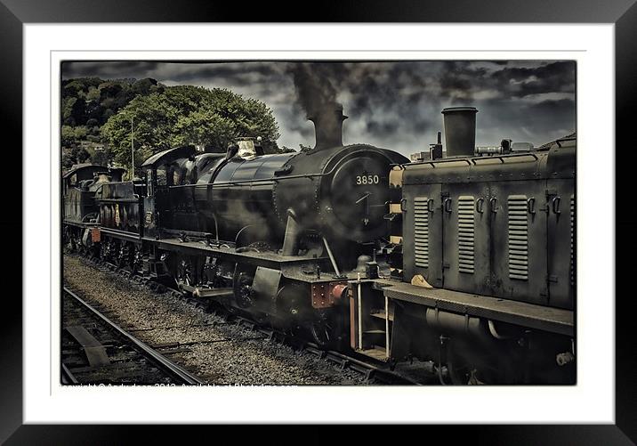 Ready to roll Framed Mounted Print by Andy dean