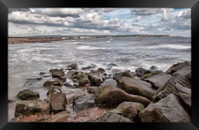 Windy on the Warren Framed Print by Andy dean