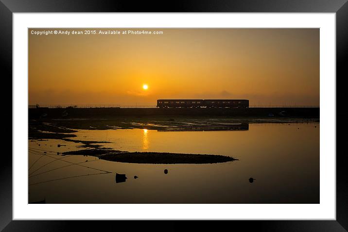  Early morning special Framed Mounted Print by Andy dean