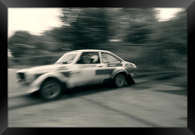 Blur Framed Print by Antony Hutchinson