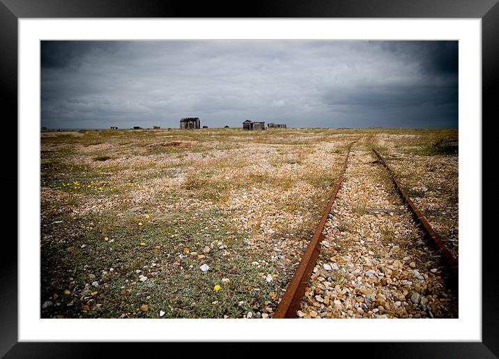 Solitude at Dungeness Framed Mounted Print by Alastair Gentles