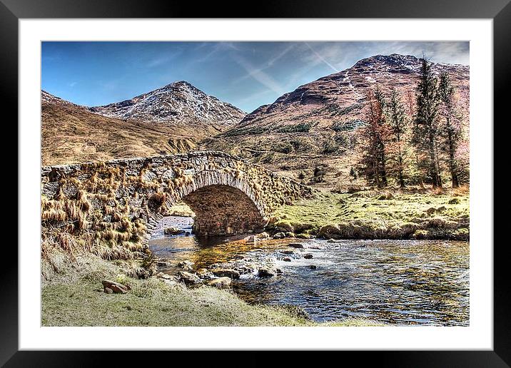  The Butter Bridge Framed Mounted Print by kevin wise