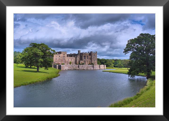 Raby Castle 1 Framed Mounted Print by kevin wise