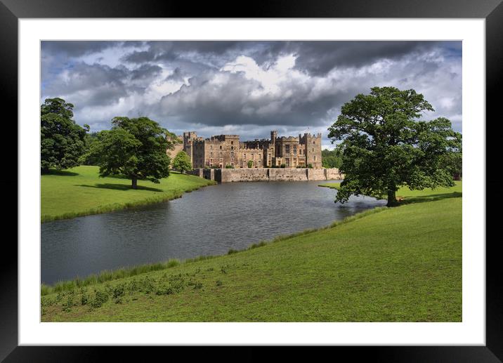 Raby Castle 2 Framed Mounted Print by kevin wise