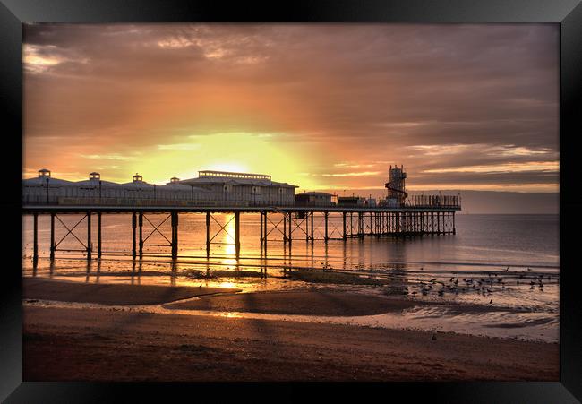 Paignton Pier 1                                    Framed Print by kevin wise