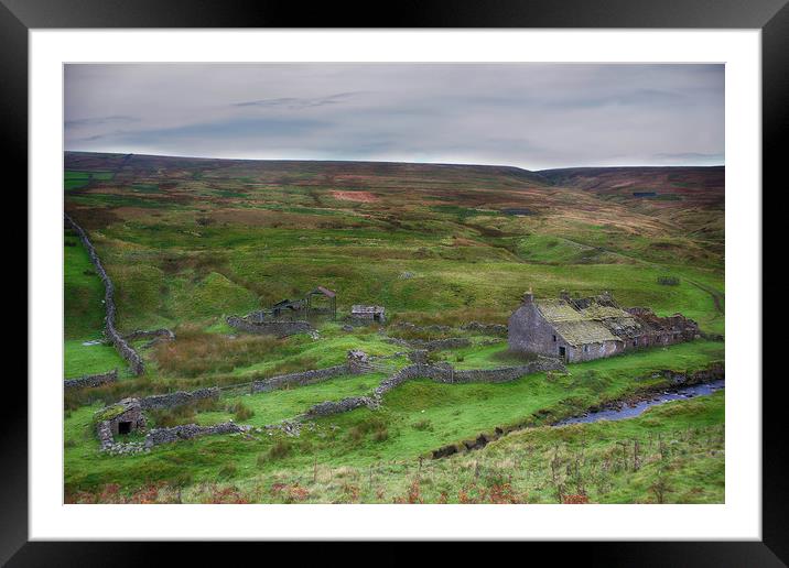 Wolf Cleugh Farm 1 Framed Mounted Print by kevin wise