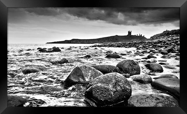 Bamborough Castle Framed Print by Jamie Beck