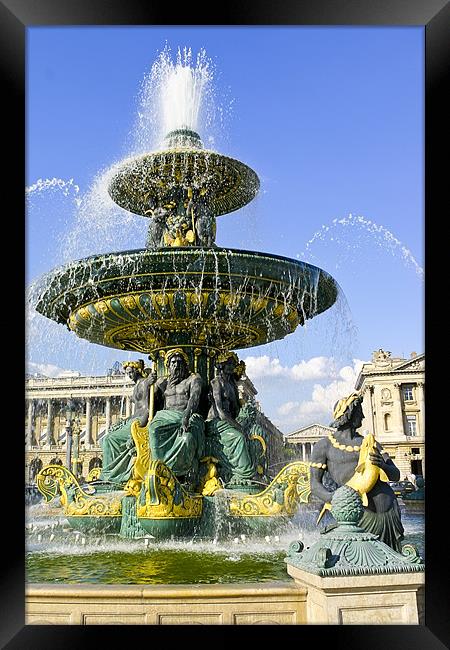 Fountain of the seas Framed Print by Ankor Light