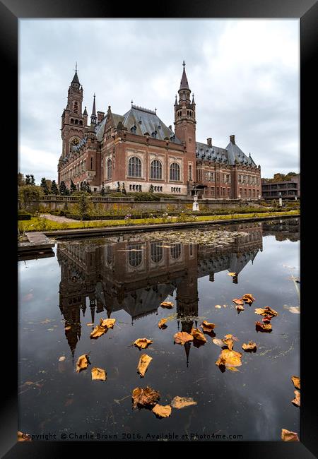 Peace Palace in The Hague Framed Print by Ankor Light