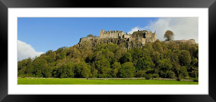Stirling Castle Framed Mounted Print by Buster Brown