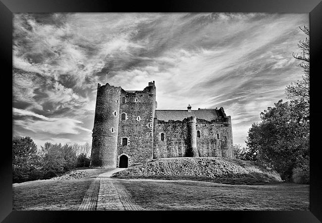 Doune Castle Stirlingshire Framed Print by Buster Brown