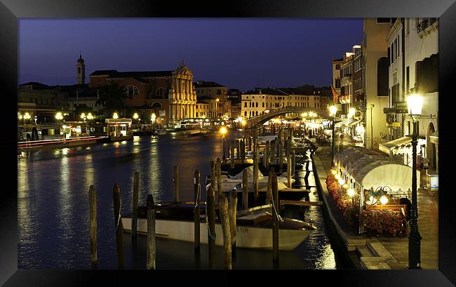 Grand Canal Venice 2012 Framed Print by Buster Brown
