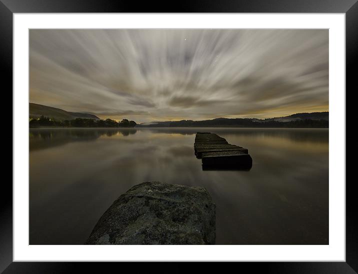 Early Morning Loch Framed Mounted Print by Buster Brown