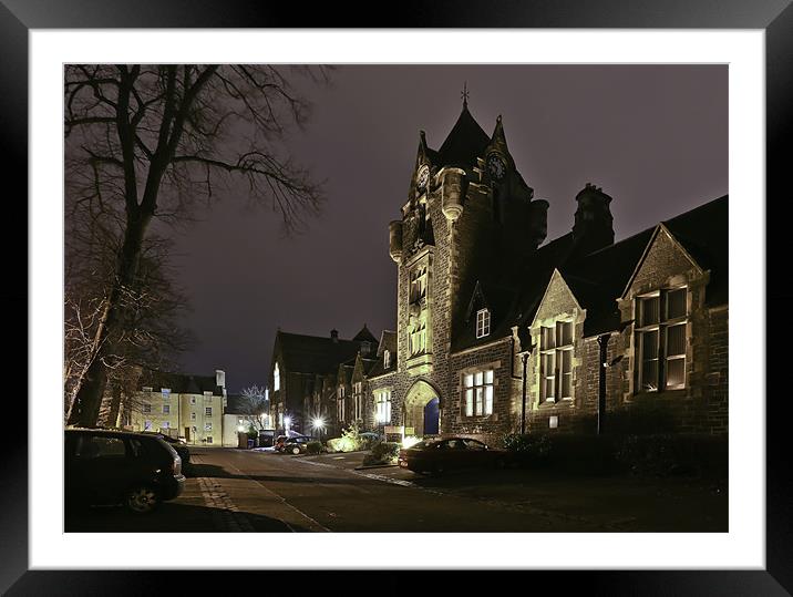 Old School Building, Stirling Framed Mounted Print by Buster Brown