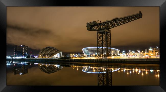 SECC & SSE Hydro Glasgow  Framed Print by Buster Brown
