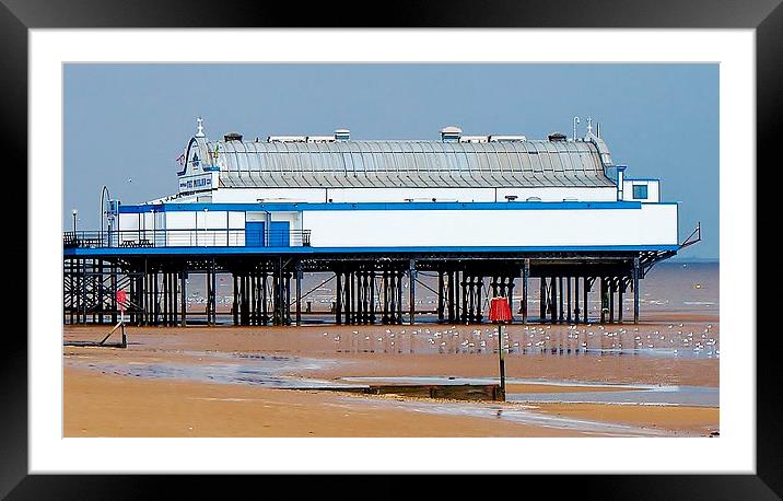 The Pier Cleethorpes Framed Mounted Print by philip milner