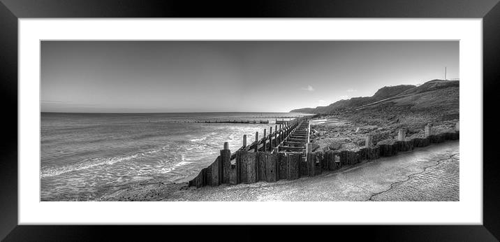 Coast Line Framed Mounted Print by Nick Coleby