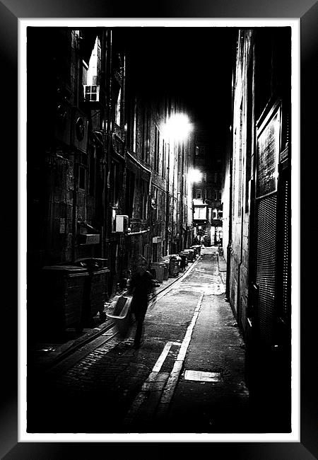 Mean Streets Framed Print by stuart bennett