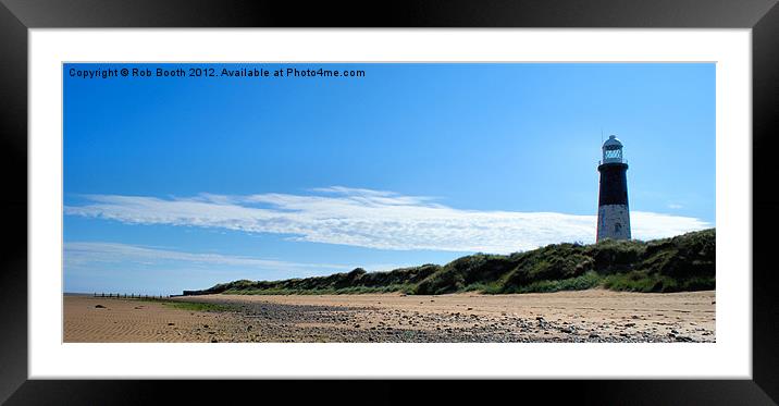 'Lighthouse Beach' Framed Mounted Print by Rob Booth