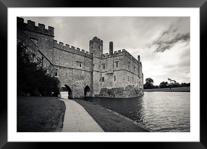 Leeds Castle in Maidstone, Kent Framed Mounted Print by Daniel Zrno