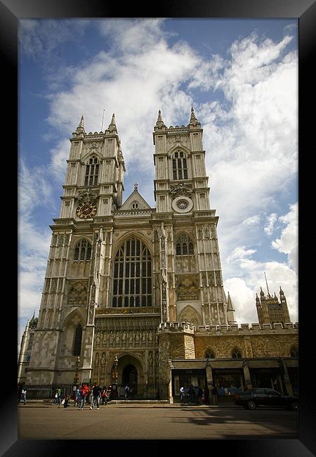 Westminster Abbey Framed Print by Daniel Zrno