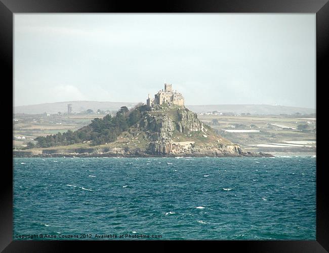 St Michael's Mount, Cornwall Framed Print by Anne Couzens
