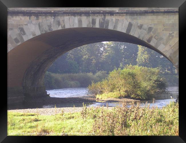 Through the Archway! Framed Print by Eleanor McCabe