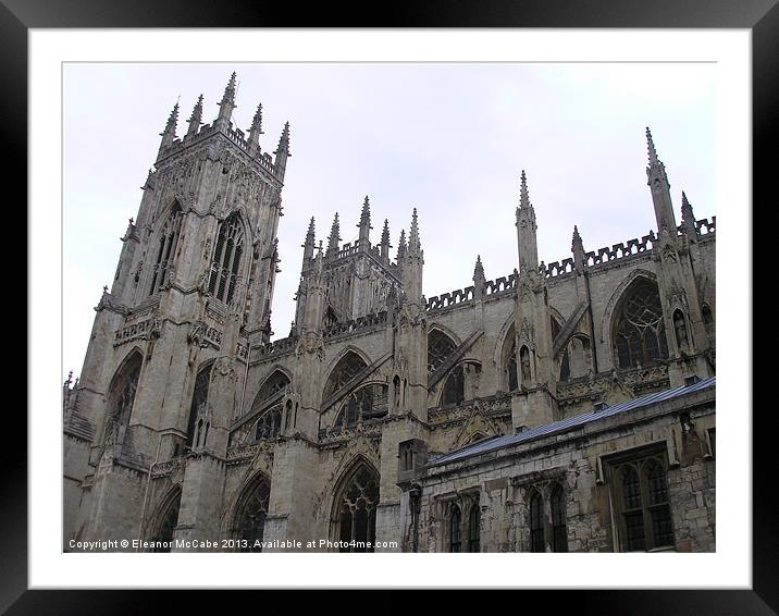 Historic York 2 Framed Mounted Print by Eleanor McCabe