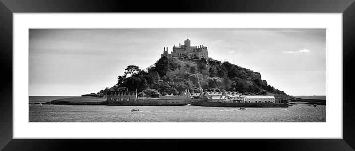 St Michaels Mount Framed Mounted Print by Ian Cocklin