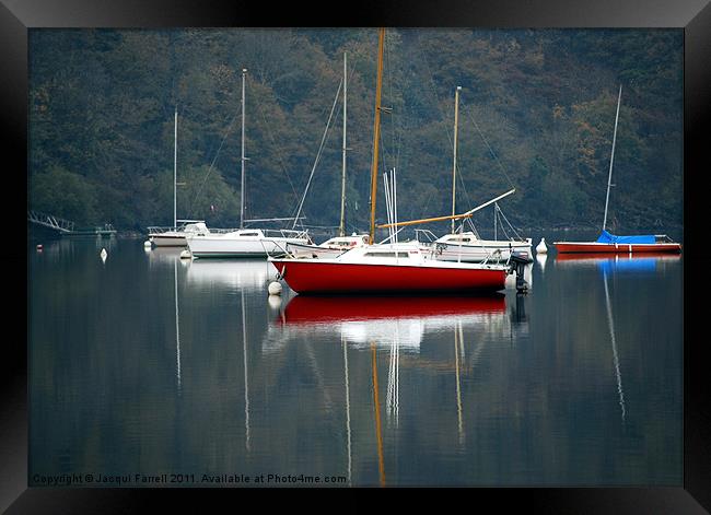 Fishing Boats Framed Print by Jacqui Farrell