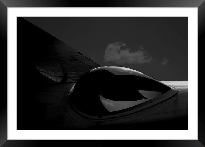 Majestic PBY Catalina in Moody Monochrome Framed Mounted Print by Jacqui Farrell