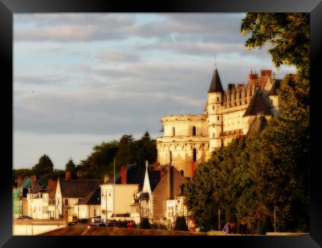 Chateau de Loches Framed Print by Jacqui Farrell