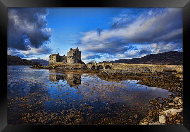 Eilean Donan Castle - Scotland Framed Print by Andy Anderson