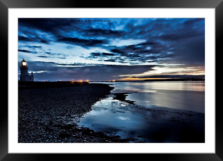 Chanonry Point Inverness Sunrise Framed Mounted Print by Andy Anderson