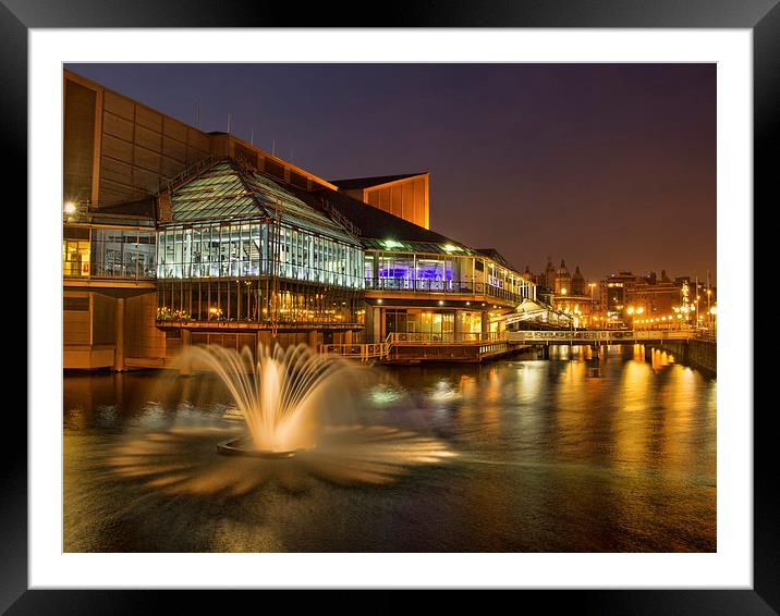 Princes Quay Framed Mounted Print by Val Saxby LRPS