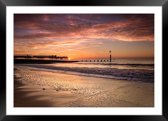  The start of the day Framed Mounted Print by Jennie Franklin